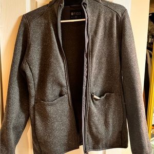 Figs charcoal jacket